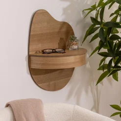 ATMOSPHERA Etagère murale chevet (39 x H49 cm) Giuseppe Bois Clearance