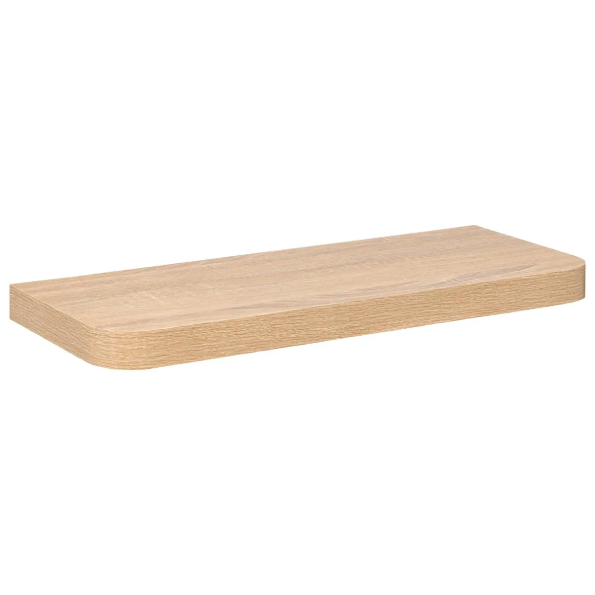 5 Five Simply Smart Etagère murale en bois (60 cm) Coins arrondis Fixy Naturel Clearance