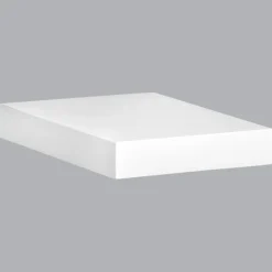 ATMOSPHERA Etagère murale en bois (23,5 cm) Fixy he Blanc
