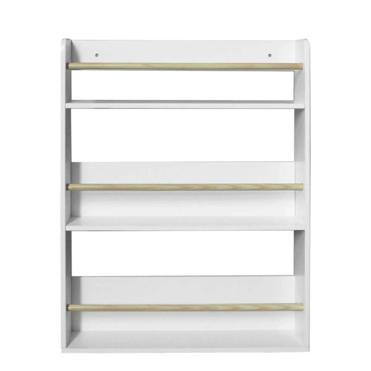 EMINZA Etagère murale enfant bois 3 niveaux (H80 cm) Zoa he Blanc Best