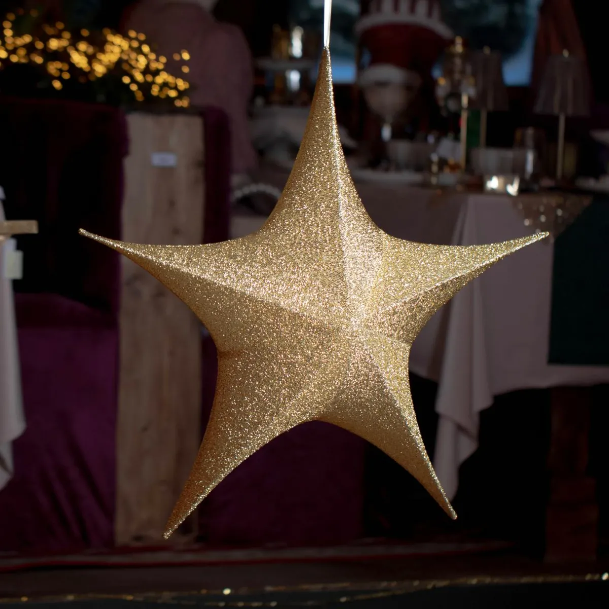 KAEMINGK Etoile de Noël à suspendre (D80 cm) Christmas Or Discount