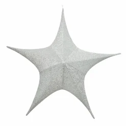 KAEMINGK Etoile de Noël à suspendre (D80 cm) Christmas Argent Outlet