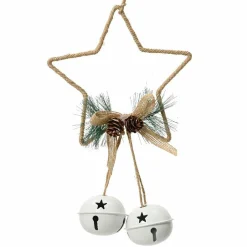KAEMINGK Etoile de Noël à suspendre (H22 cm) Grelots Naturel Online