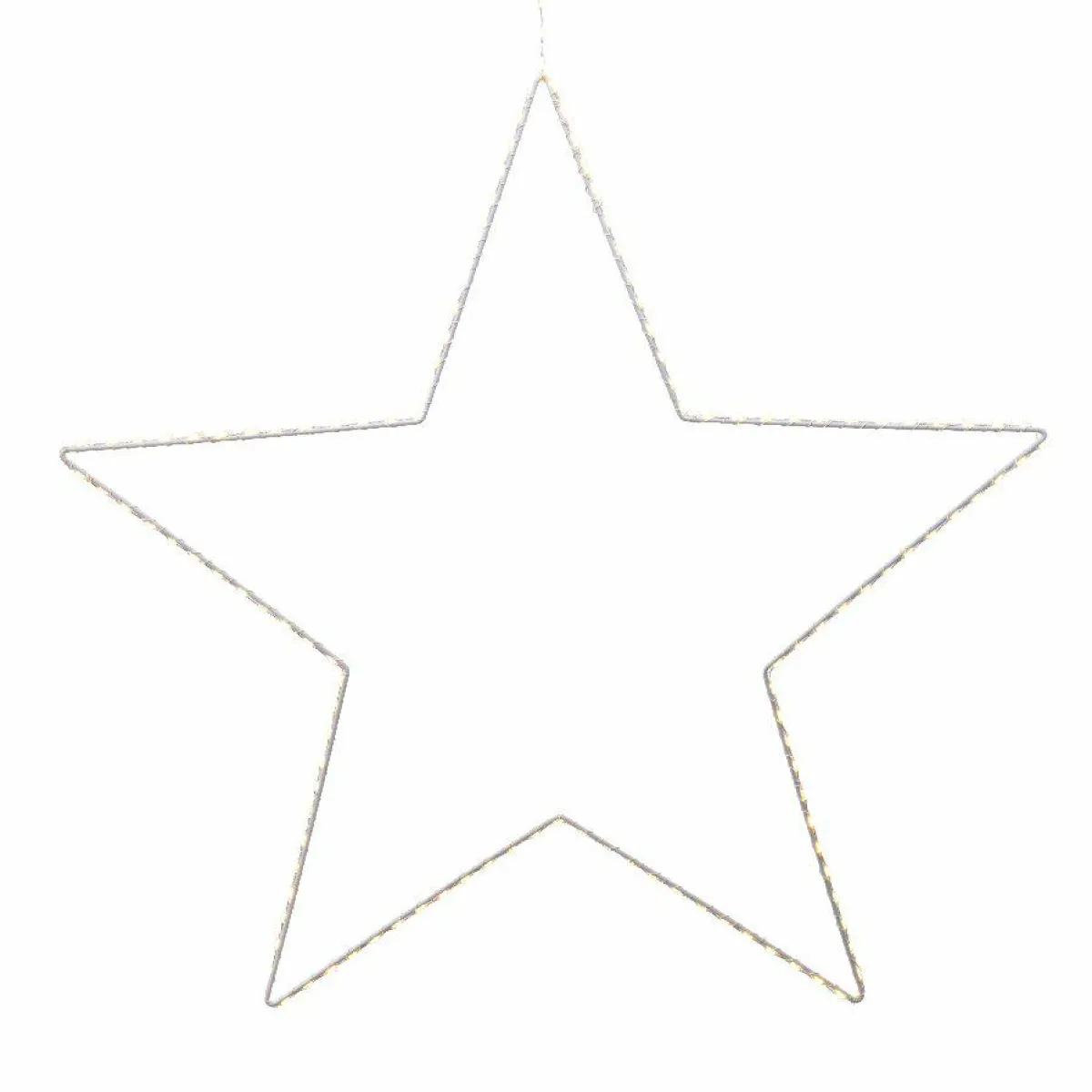 EMINZA Etoile lumineuse à suspendre 175 LED (D58 cm) Kais Blanc chaud Discount