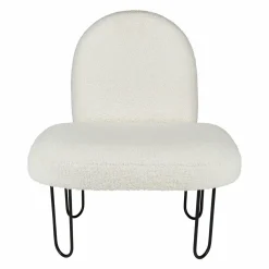 OSTARIA Fauteuil enfant bouclette (H50 cm) Augustin Blanc Sale