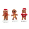 FEERIC LIGHTS Figurines Pain d'épices (H5 cm) Biscuits de Noël New