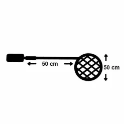 KAEMINGK Filet lumineux à piles D50 cm 84 LED Durawise Blanc chaud New
