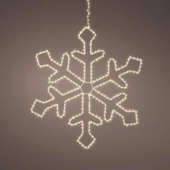 EMINZA Flocon lumineux à suspendre 335 LED (D58 cm) Everest Blanc chaud Best