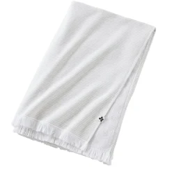 L'effet papillon Fouta coton et éponge (95 x 180 cm) Naël sable Beige Hot