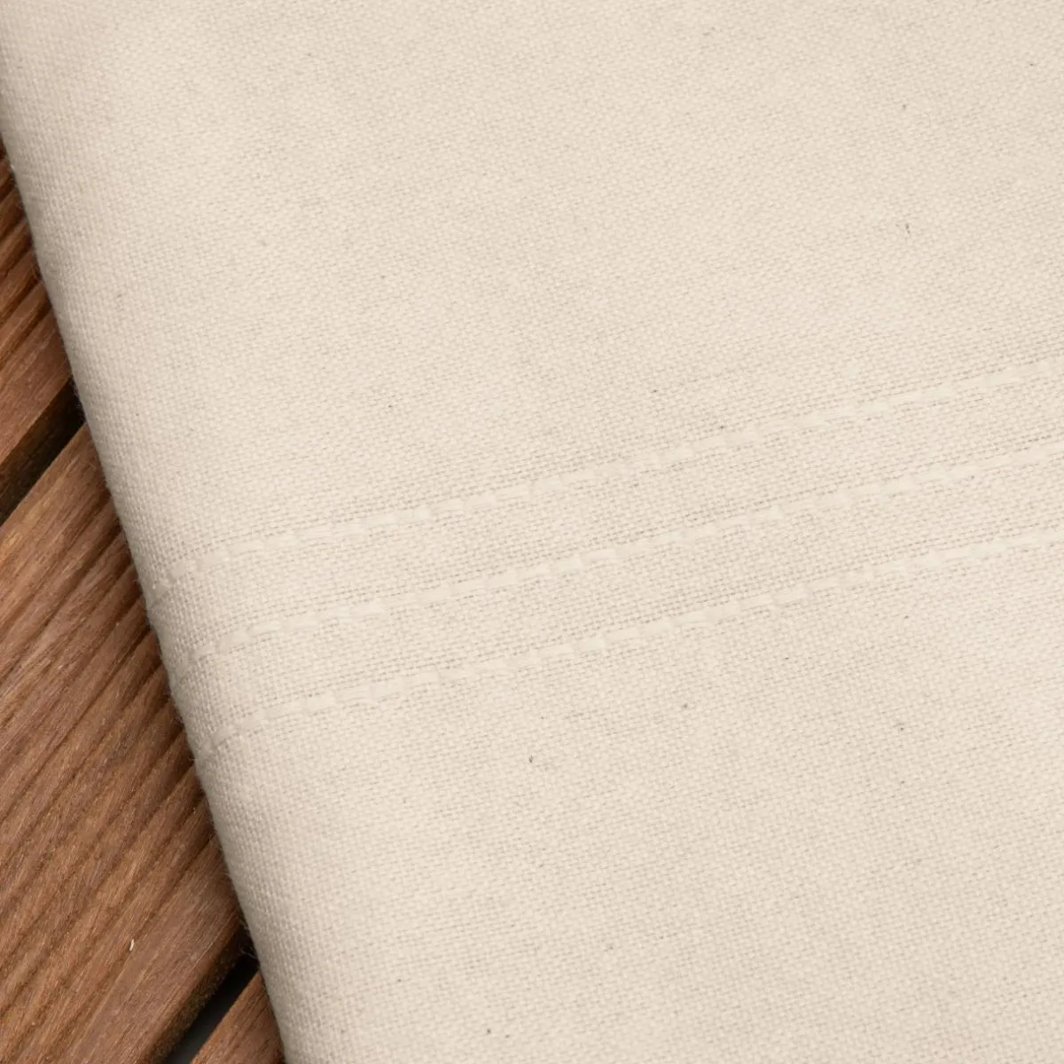 Fouta coton recyclé (100 x 200 cm) Sunshine Ecru Outlet