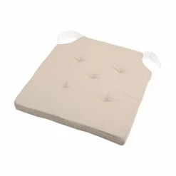 STOF Galette de chaise carrée scratch (38 x 38 cm) Duo Beige