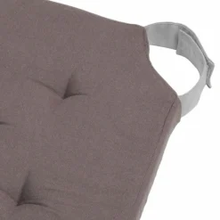 STOF Galette de chaise carrée scratch (38 x 38 cm) Duo Gris foncé Outlet