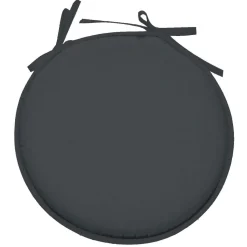 STOF Galette de chaise ronde (40 cm) Nelson Gris Anthracite Sale