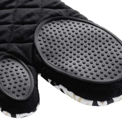 douceur d'intu017drieur Gant de cuisine ambidextre en coton (30 x 18 cm) Solaris Noir New