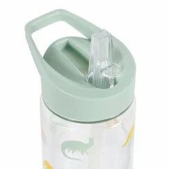 OSTARIA Gourde enfant plastique (17,5 cm) Dino e Vert