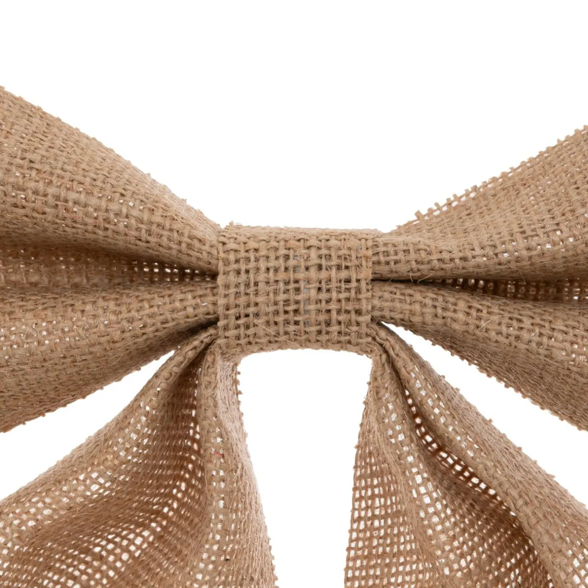 JJA Grand nœud de Noël en jute (H28 cm) Sublimissime Naturel