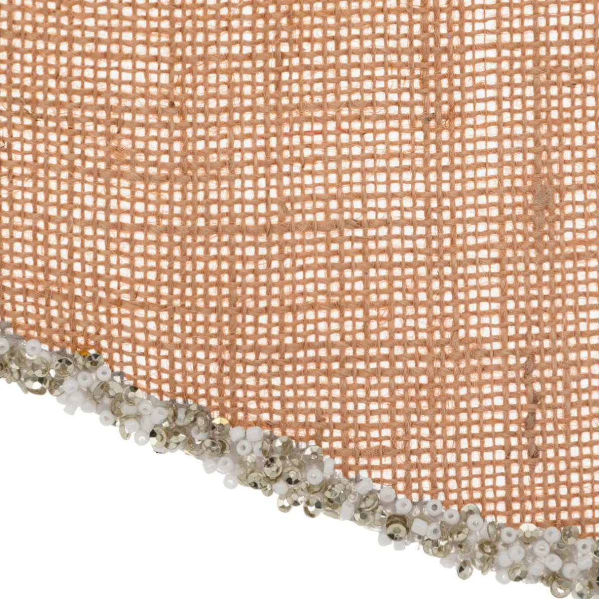 JJA Grand nœud de Noël en jute (H28 cm) Sublimissime Naturel