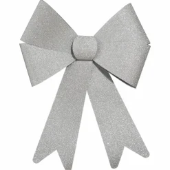 Feeric Lights & Christmas Grand nœud (H30 cm) Alaska Argent Outlet