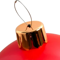 KOOPMAN Grande boule de Noël gonflable (D65 cm) Rouge
