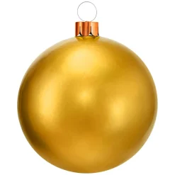 KOOPMAN Grande boule de Noël gonflable (D65 cm) Or