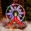 KAEMINGK Grande roue lumineuse et musicale Merry Christmas Outlet