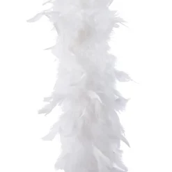 KAEMINGK Guirlande Boa en plumes (184 cm) Douceur Blanc Discount