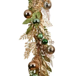KAEMINGK Guirlande déco (150 cm) Majesty et doré Vert Online