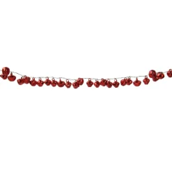 KAEMINGK Guirlande déco (1,20 m) Clochettes de montagne Rouge