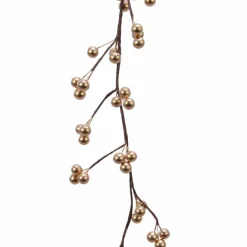 KAEMINGK Guirlande de Baie laquée (125 cm) Célénia Champagne Or Discount