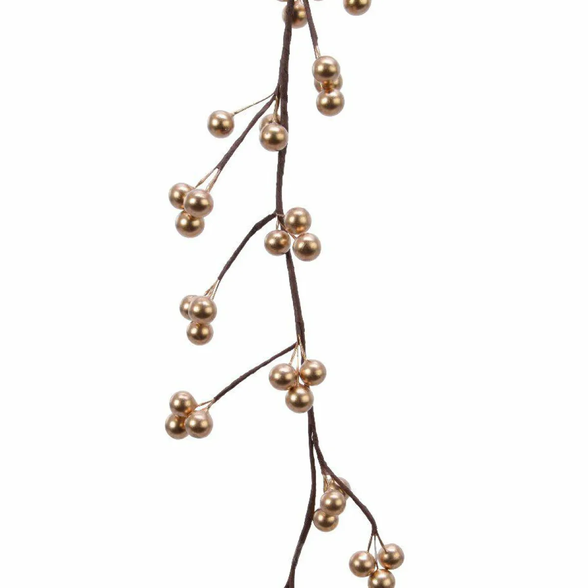 KAEMINGK Guirlande de Baie laquée (125 cm) Célénia Champagne Or Discount