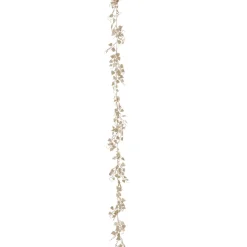 FEERIC LIGHTS Guirlande de feuille (180 cm) Féerie de Noël clair pailleté Or