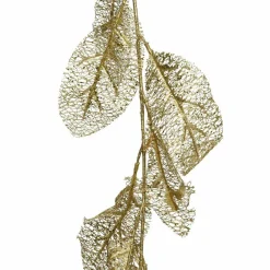 KAEMINGK Guirlande de feuilles (190 cm) Délia dée Or Best
