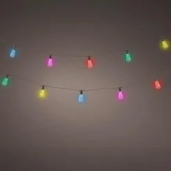 KAEMINGK Guirlande de jardin connectable 10 LED (4,5 m) Garden party Multicolore Clearance