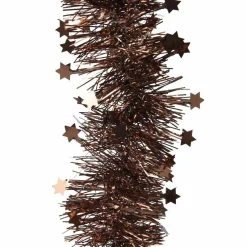 KAEMINGK Guirlande de Noël (D9 cm) étoilée Alpine Brun café Online