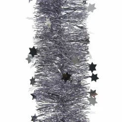 KAEMINGK Guirlande de Noël (D10 cm) étoilée Alpine Lilas New
