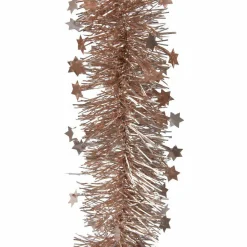 KAEMINGK Guirlande de Noël (D9 cm) étoilée Alpine Rose pétillant Online