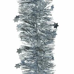 KAEMINGK Guirlande de Noël (D10 cm) étoilée Alpine Bleu clair Sale