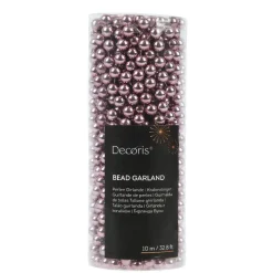 KAEMINGK Guirlande de perle (10 m) Alpine Vieux rose Outlet