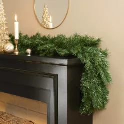 EMINZA Guirlande de sapin (300 cm - D25) Royal Vert sapin Sapin vert New
