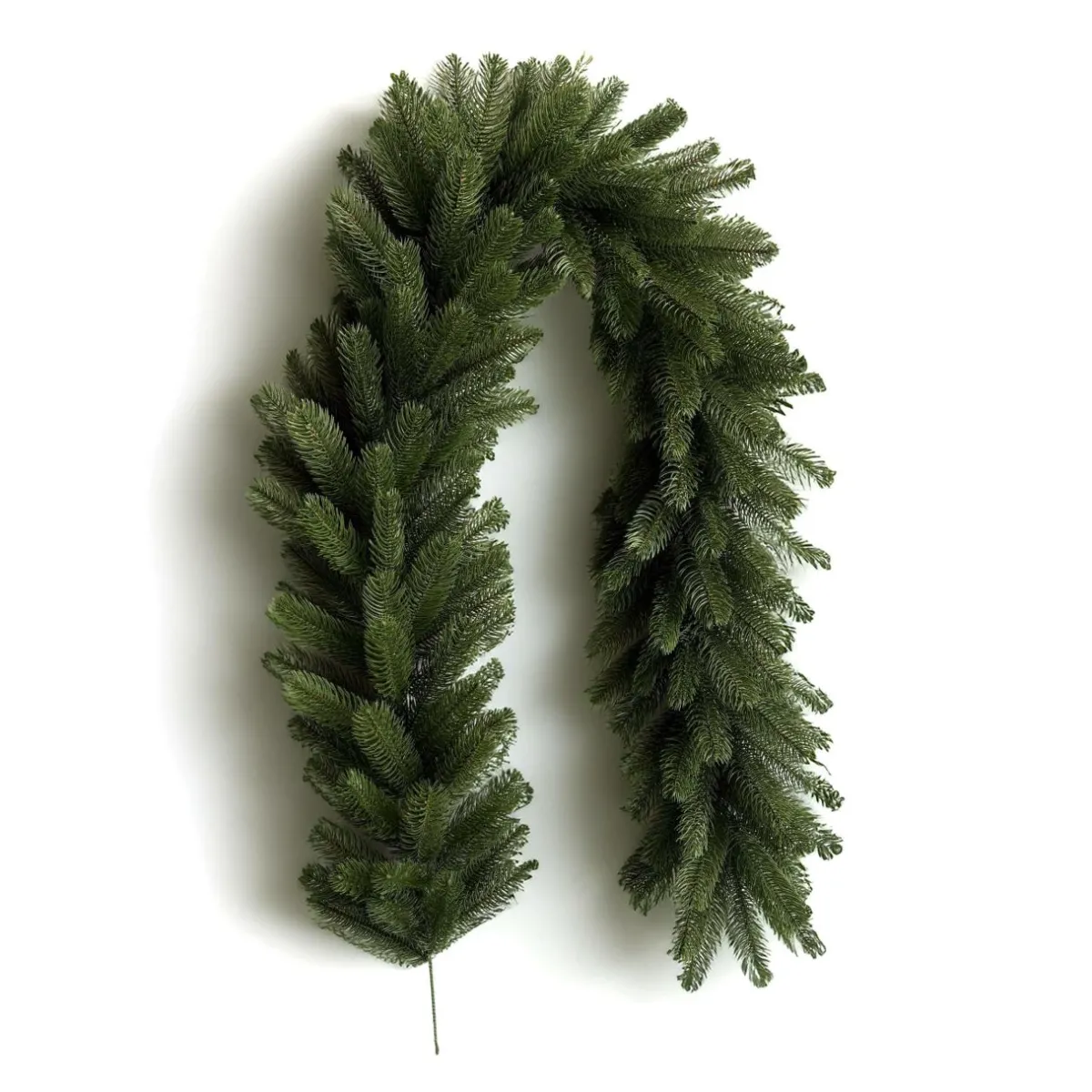 EMINZA Guirlande de sapin (180 cm - D25) Utah Luxe Vert sapin Sapin vert