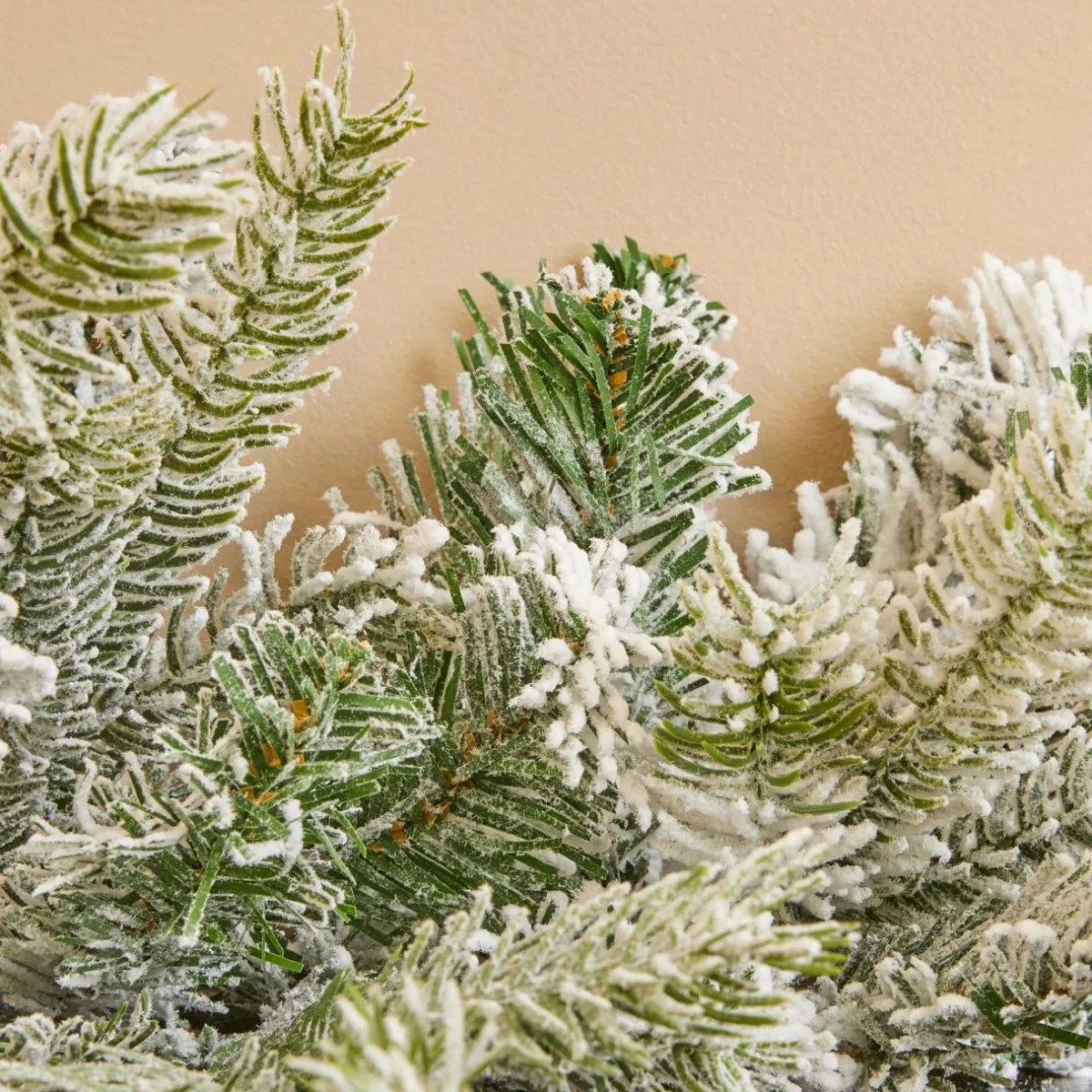EMINZA Guirlande de sapin (270 cm - D30) Givra Blanc enneigé Sapin enneigé Best