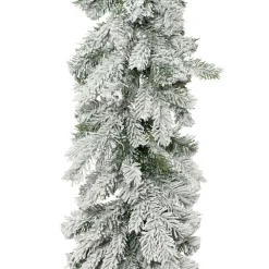 EMINZA Guirlande de sapin (270 cm - D30) Givra Blanc enneigé Sapin enneigé Best