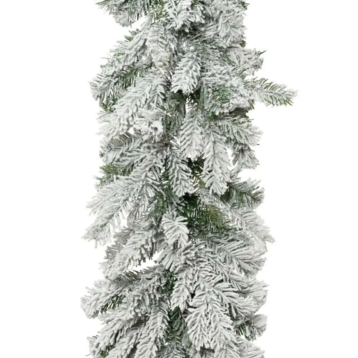 EMINZA Guirlande de sapin (270 cm - D30) Givra Blanc enneigé Sapin enneigé Best