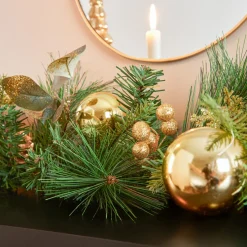 FEERIC LIGHTS Guirlande de sapin (200 cm) Feuilles d'eucalyptus Vert Sapin vert Sale