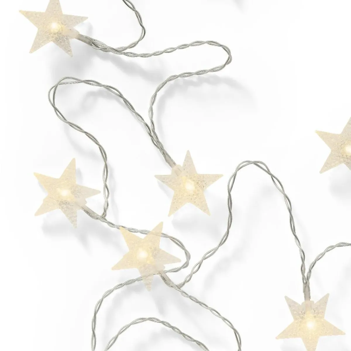 KAEMINGK Guirlande lumineuse 24 LED (4,6 m) Étoiles filantes Blanc chaud Outlet