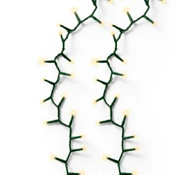 KAEMINGK Guirlande lumineuse 7,50 m 350 LED câble vert Luxe Blanc chaud Champagne Blanc chaud Champagne - câble vert Outlet