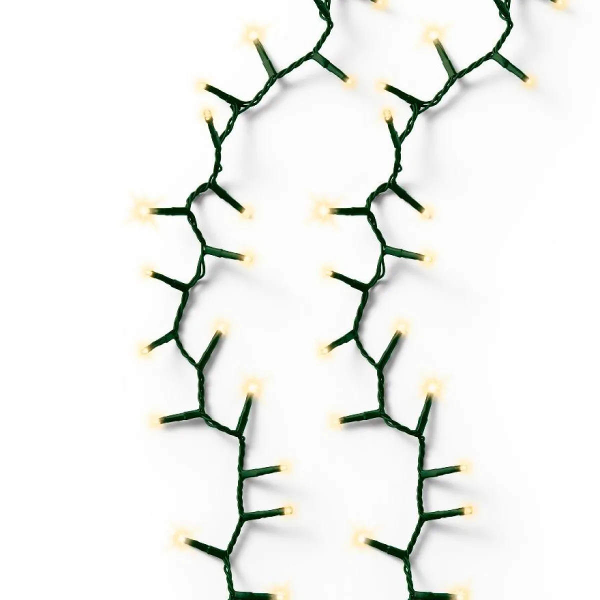 KAEMINGK Guirlande lumineuse 7,50 m 350 LED câble vert Luxe Blanc chaud Champagne Blanc chaud Champagne - câble vert Outlet