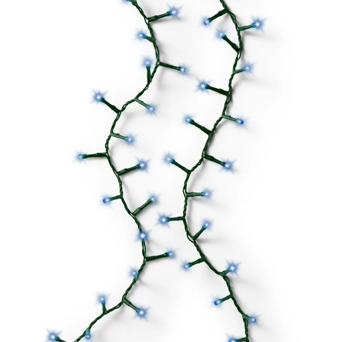 KAEMINGK Guirlande lumineuse 16 m 750 LED câble vert Luxe Bleu Bleu - câble vert Clearance