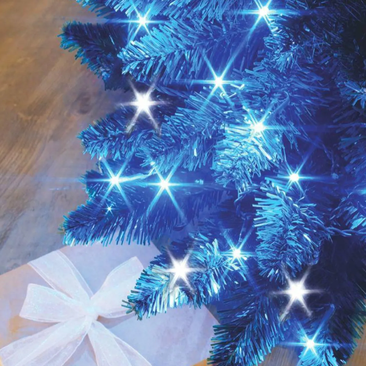 BLACHERE Guirlande lumineuse 8 m 128 LED câble vert Flashing light Bicolore Bleu et blanc froid Bicolore Bleu Blanc froid Discount