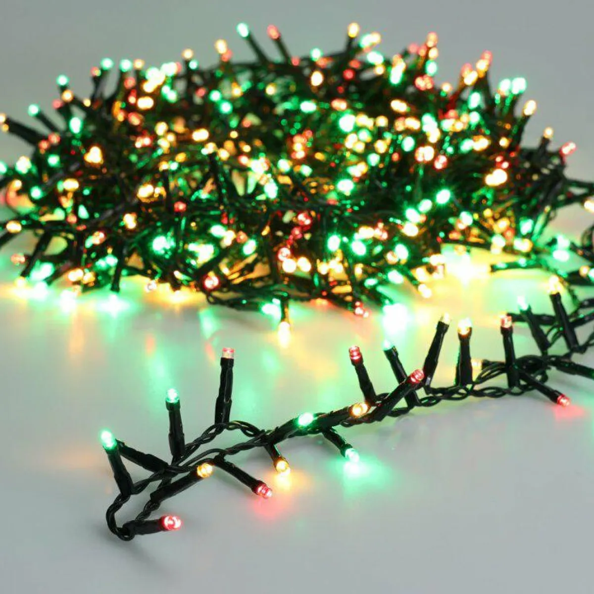 KOOPMAN Guirlande lumineuse 14 m 700 LED câble vert Luxe Multicolore Multicolore - câble vert Sale